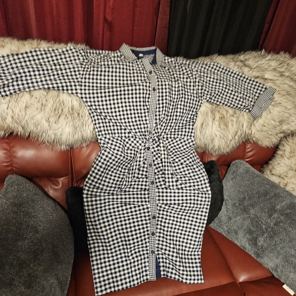 Plaid Gap Dress